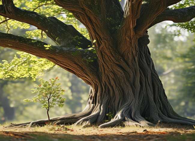 大树和小树儿童故事（大树和小树的故事懂得了什么）