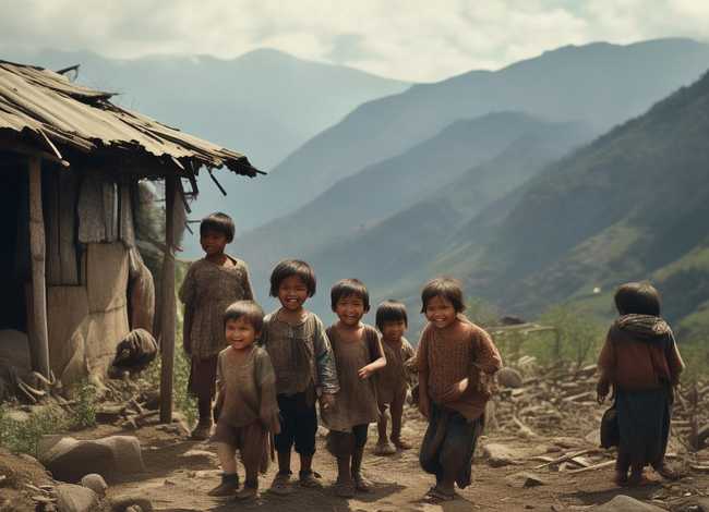 山区儿童贫困生活视频；贫困山区孩子生活的视频