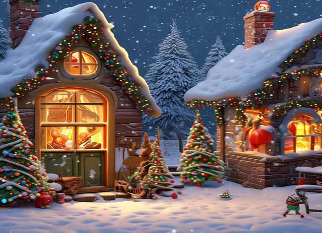 圣诞前夜绘本故事，圣诞前夜绘本故事内容