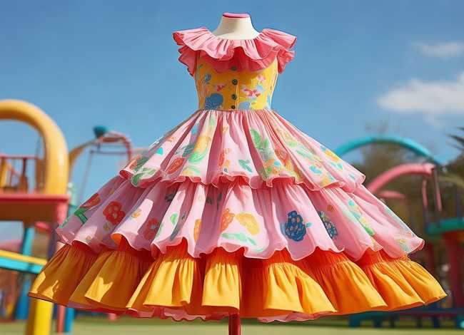 90年代儿童裙 90年代儿童连衣裙