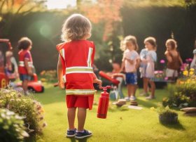 防火儿童简短小故事（幼儿防火小故事100字）