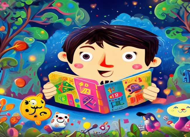 儿童插画故事书带拼音，故事书的插画