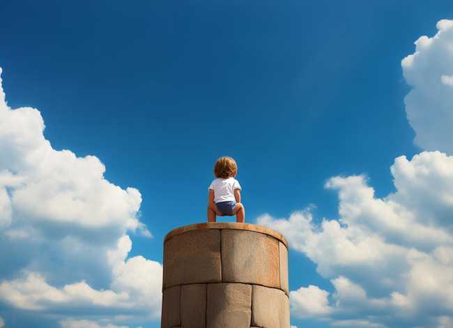 儿童坐井观天的故事50字，坐井观天的小故事50字