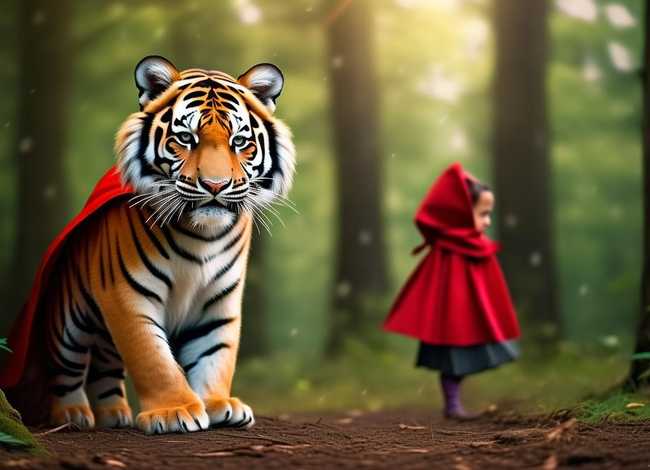 儿歌两只老虎的故事小红帽的故事 儿歌两只老虎的故事小红帽的故事视频