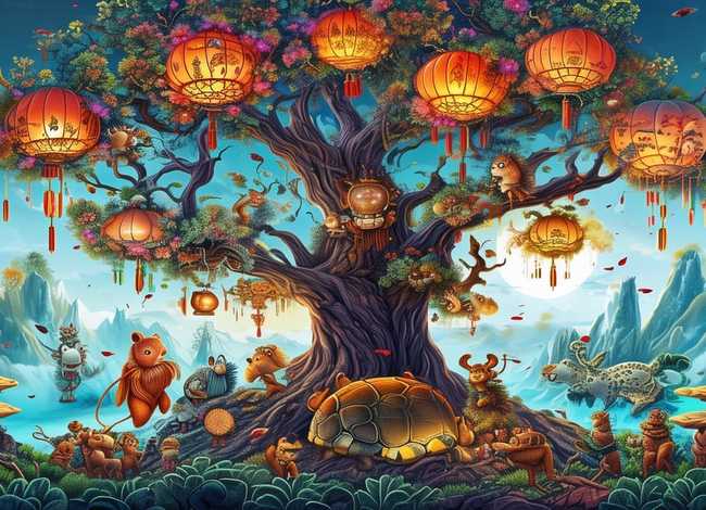 十二生肖故事新编400字（十二生肖故事新编400字左右）