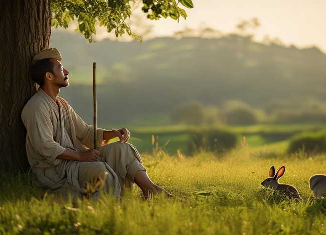 守株待兔的故事50字 守株待兔的故事50字英语