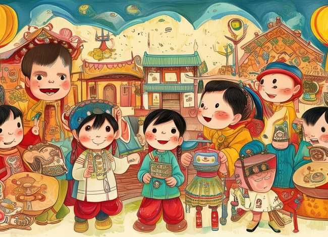 孩子们喜爱的非遗故事下载、孩子关于非遗的感受