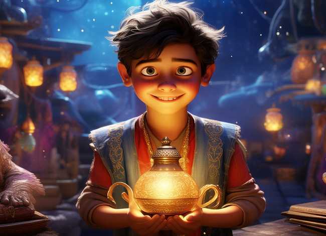 阿拉丁神灯儿童故事书名、少儿故事阿拉丁神灯