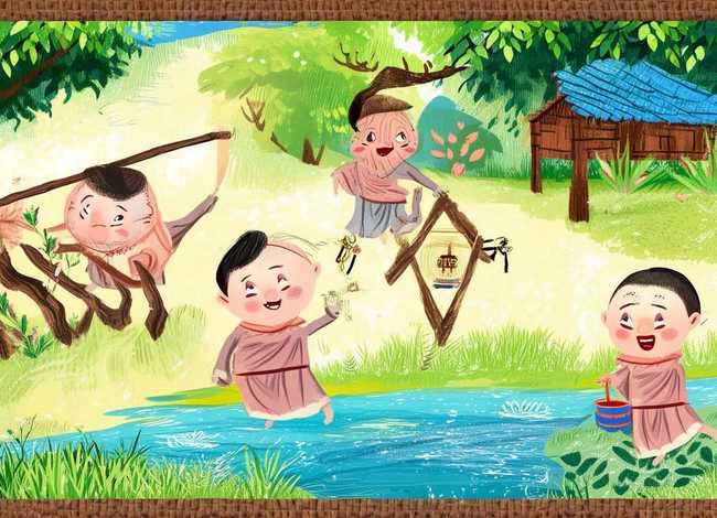 儿童故事三个和尚大全 少儿故事三个和尚