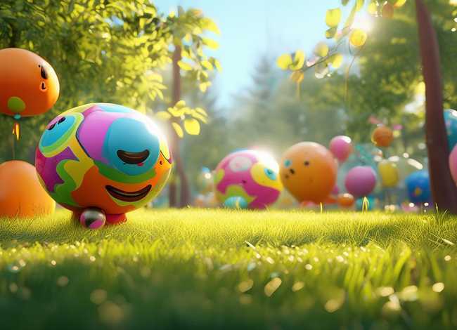 儿童故事小球的故事，小汽球的故事