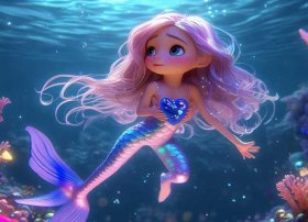 美人鱼儿童睡前故事、美人鱼睡前故事短