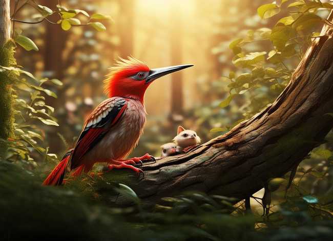 啄木鸟 故事（啄木鸟 故事编写300字）