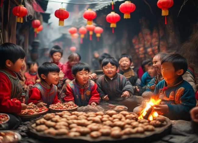 儿童春节故事简短；简单春节故事