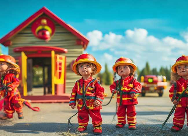 儿童故事3-6岁消防员（幼儿消防员故事绘本）