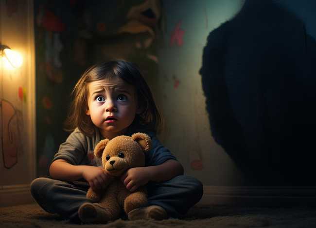 害怕的儿童睡前故事；睡前小故事害怕