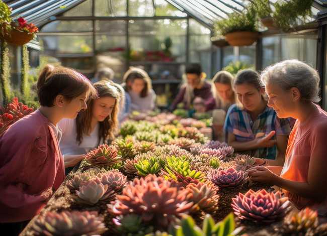 多肉的课程故事；多肉植物课程故事