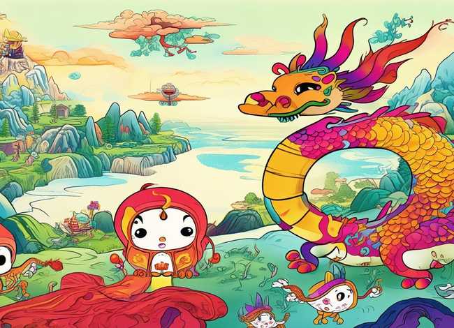 中国古代神话人物图片儿童画 - 中国古代神话人物图片儿童画简单