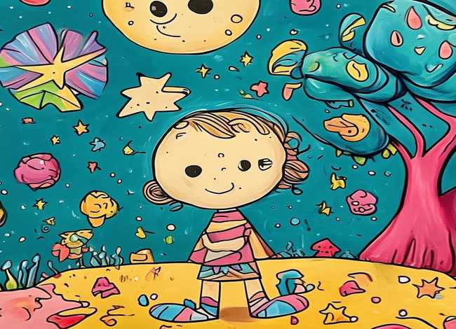 一个故事一幅图画儿童版（一个故事四幅图简笔画）