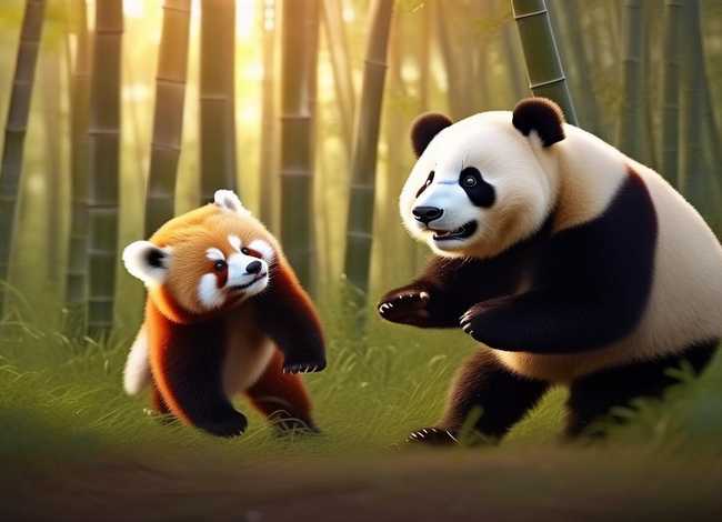 小故事熊猫、小熊猫 故事