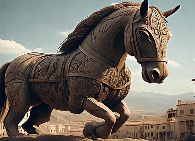 特洛伊木马的神话故事；特洛伊木马的神话故事是什么