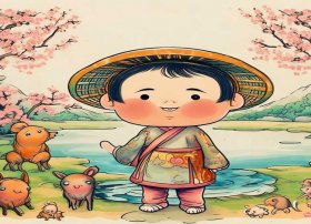 杜甫儿童（杜甫儿童画大全）