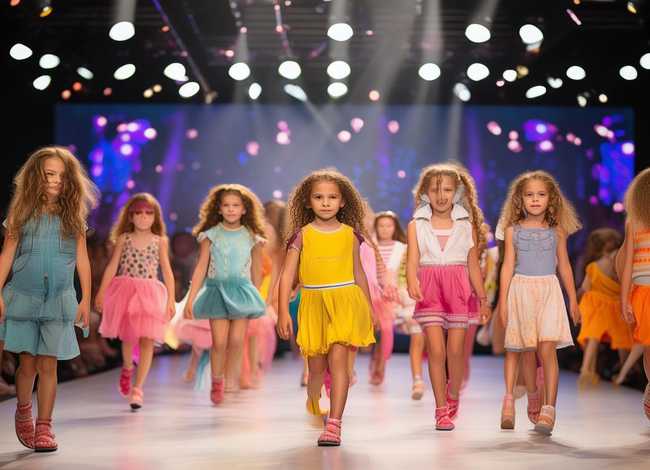 少儿时装秀表演，少儿时装秀表演形容词