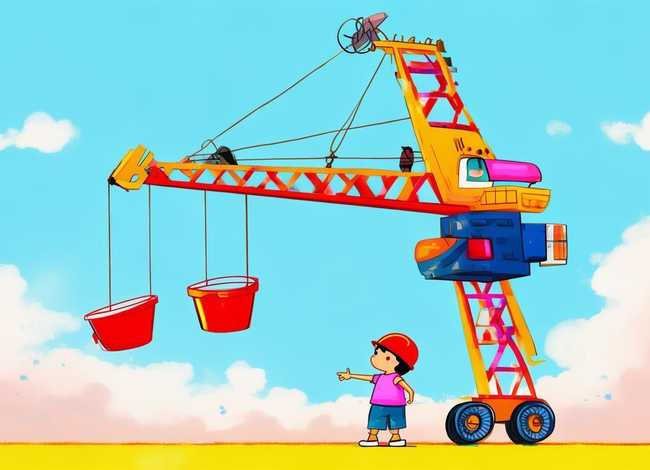 吊车的故事幼儿故事，吊车的故事幼儿故事简短