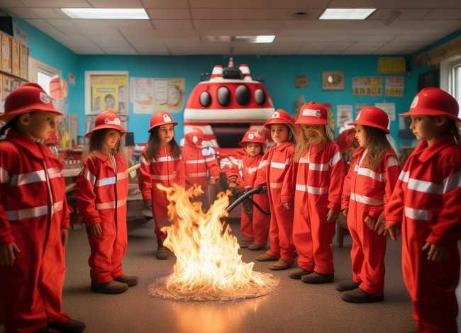 儿童灭火的真实故事（幼儿园的灭火小故事）