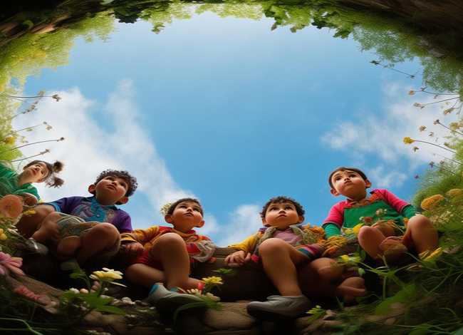 坐井观天的故事儿童版，少儿故事坐井观天