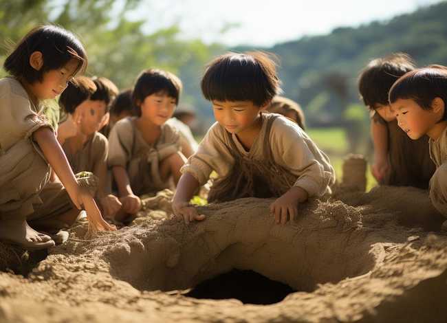 地道战故事儿童版；儿童版的地道战