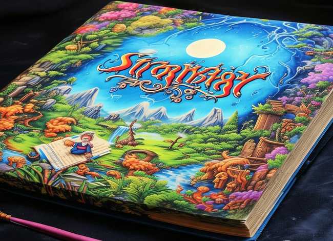 怎么画故事？ 怎么画故事书的封面