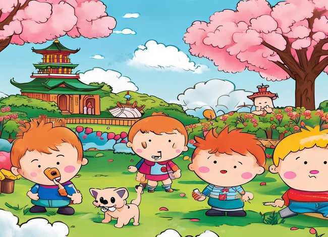 儿童日语故事书，日语幼儿小故事