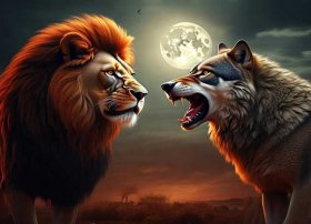 狮子和狼的故事 狮子和狼的故事的主要内容是什么