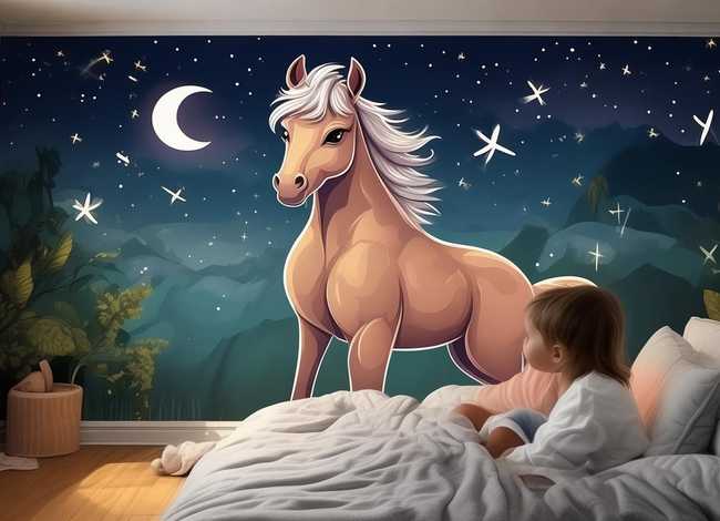 儿童睡前故事马的故事、睡前故事小马的故事