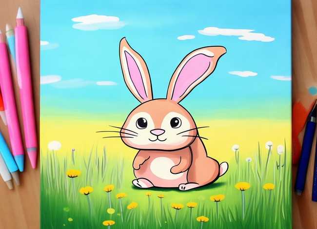 儿童绘画教程小兔子（儿童绘画教程小兔子简单）