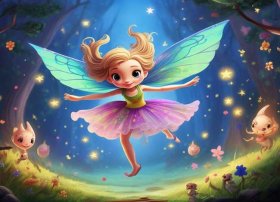精灵童话故事儿童；儿歌童话精灵