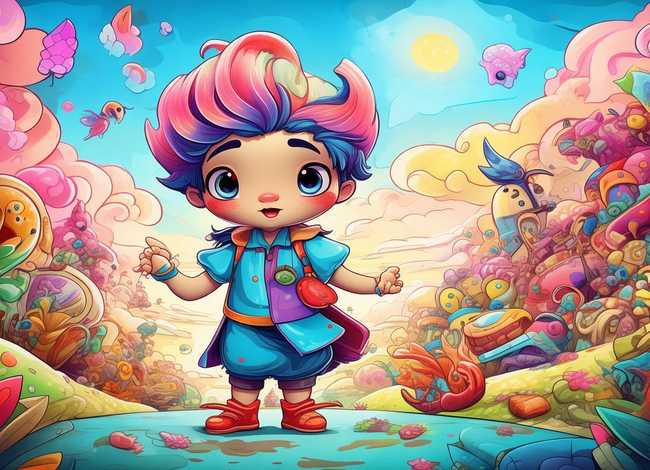 小孩子漫画故事（小孩子漫画故事大全）