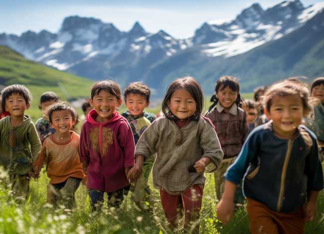 山区的儿童作文；山区的儿童作文300字