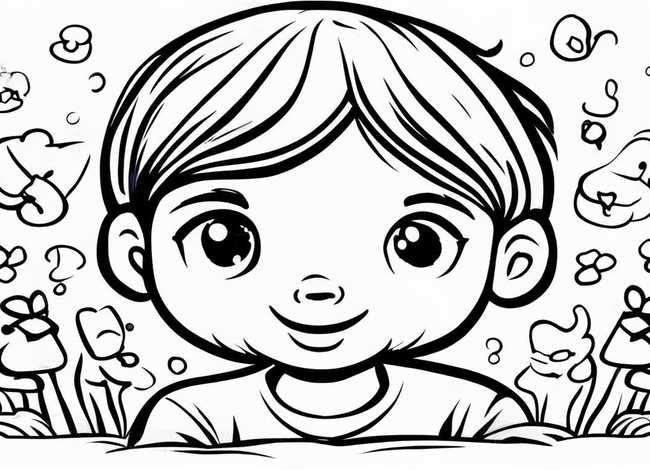 黑白儿童画图片(黑白儿童画图片简单漂亮) 黑白儿童画图片(黑白儿童画图片简单漂亮)