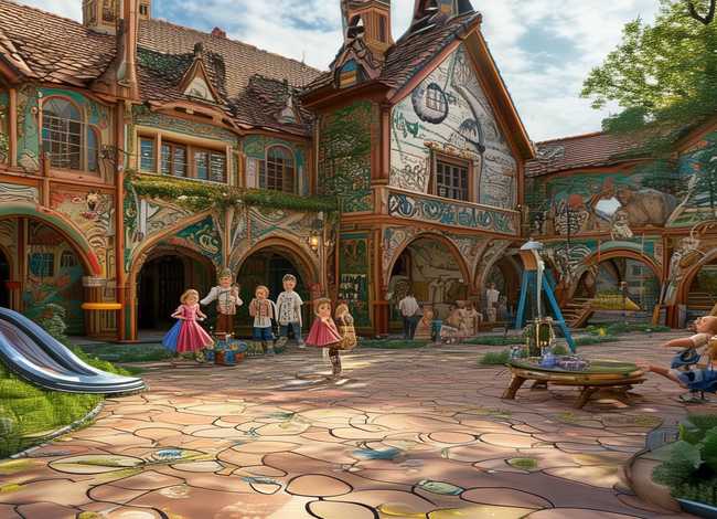 达芬奇的家儿童乐园；达芬奇的家艺术主题儿童乐园