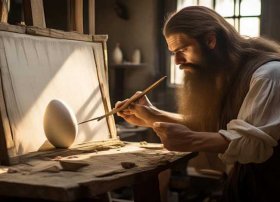 达芬奇的故事画鸡蛋；达芬奇的故事画鸡蛋画了多久