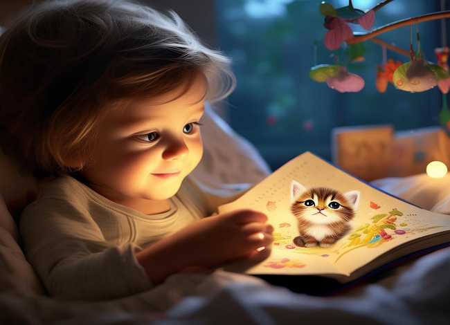 儿童小猫睡前小故事书3-6岁；宝宝睡前故事小猫