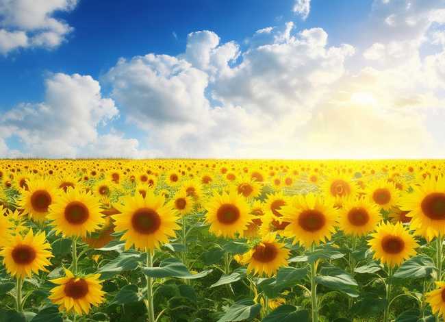 向日葵的故事图片；向日葵的故事图片大全