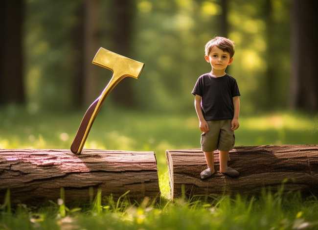 金斧子的故事告诉我们什么道理 - 金斧子的故事告诉我们什么道理(图画) 金斧子的故事告诉我们什么道理 - 金斧子的故事告诉我们什么道理(图画)