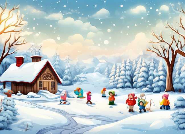 关于雪的绘本故事 关于雪天的绘本故事