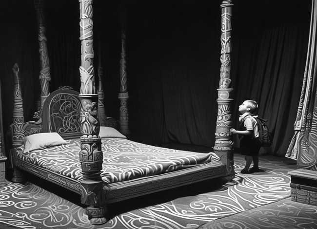 90后的故事书，90后的故事书,里面内容是一个床睡的床很高很高