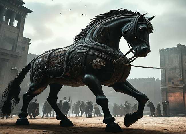 特洛伊木马故事全部内容、特洛伊木马故事全部内容概括