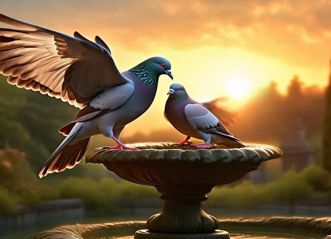 关于鸽子的故事 - 关于鸽子的经典故事