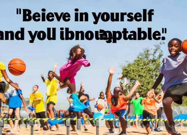 儿童运动励志名言、儿童运动励志名言短句