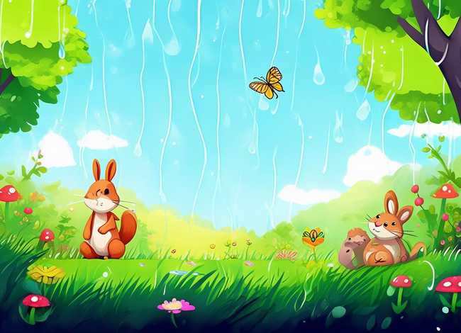 春雨绘本、关于春雨的绘本回事